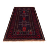 Baluchi Rug Handmade Multi Prayer Design 3x5 ft
