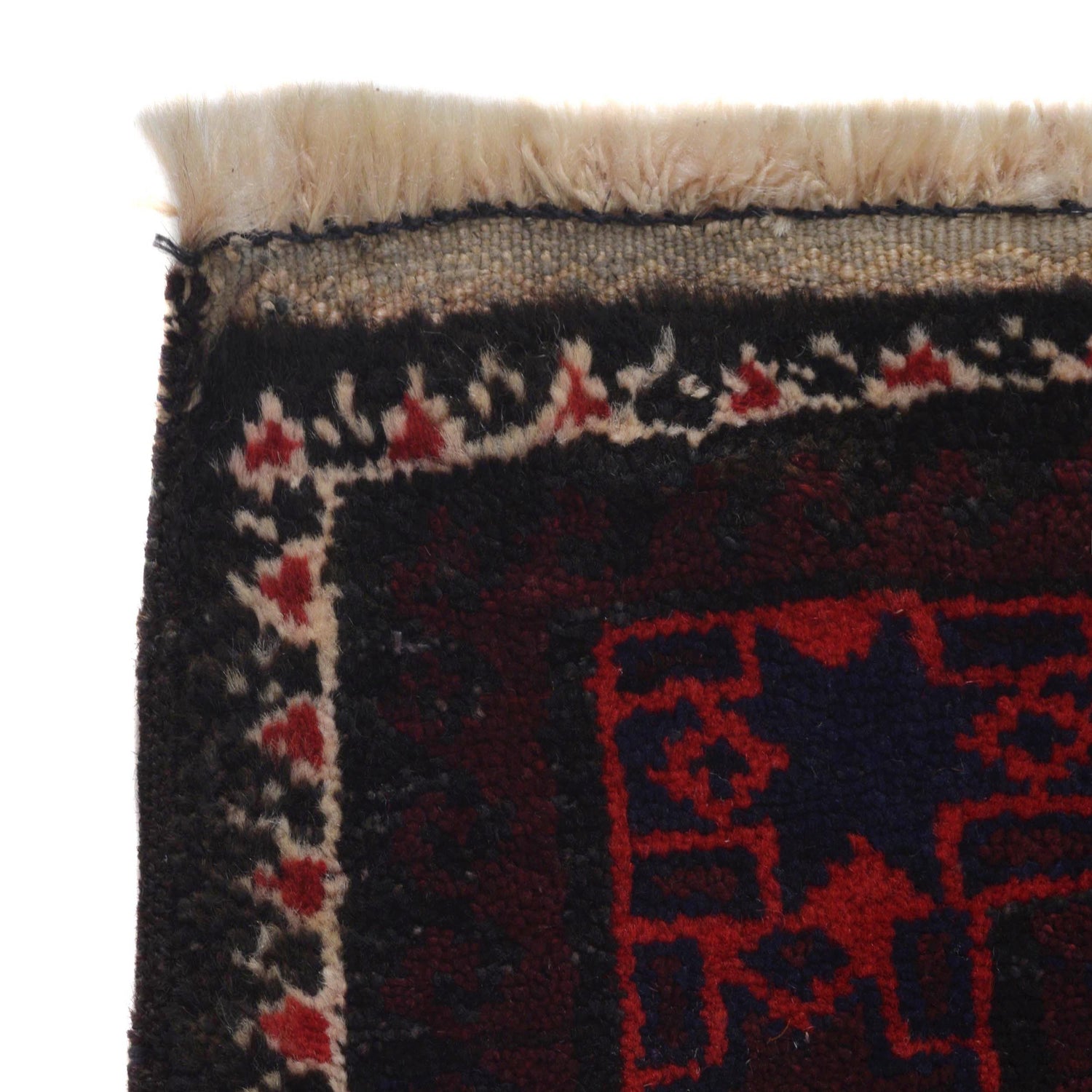 Baluchi Rug Handmade Multi Prayer Design 3x5 ft