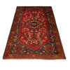 Baluchi Rug Handmade Red Geometric 3x5 ft