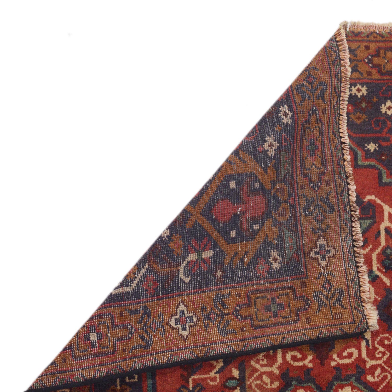 Baluchi Rug Handmade Red Geometric 3x5 ft