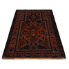 Baluchi Rug Handmade Multi Prayer Design 2x4 ft