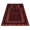 Baluchi Rug Handmade Red Prayer Design 3x5 ft