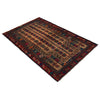 Baluchi Rug Handmade Multi Prayer Design 3x5 ft