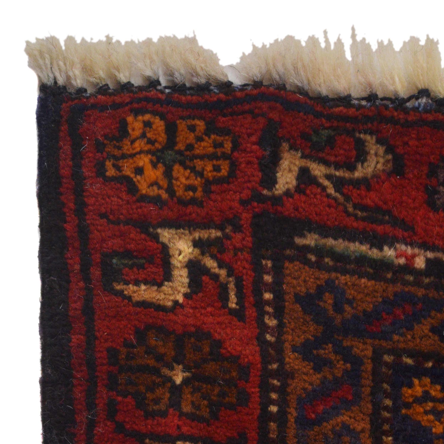Baluchi Rug Handmade Multi Prayer Design 3x5 ft