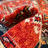 Shirazi Area Rug Handmade Multi Medallion 4x7 ft