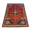 Shirazi Area Rug Handmade Red Medallion 3x5 ft