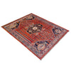 Shirazi Area Rug Handmade Multi Medallion 5x8 ft