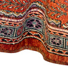 Shirazi Area Rug Handmade Multi Medallion 5x8 ft