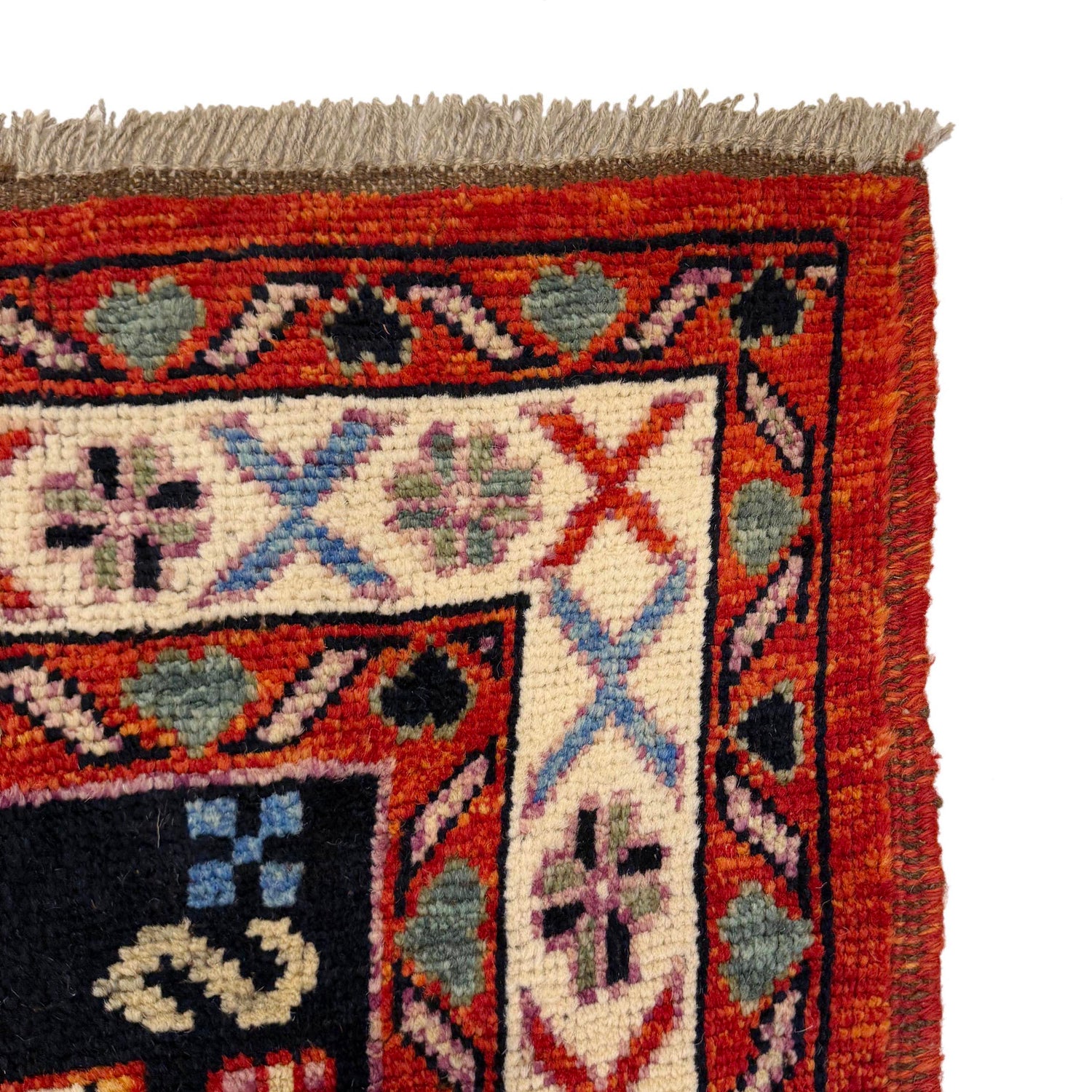 Shirazi Area Rug Handmade Multi Medallion 7x10 ft