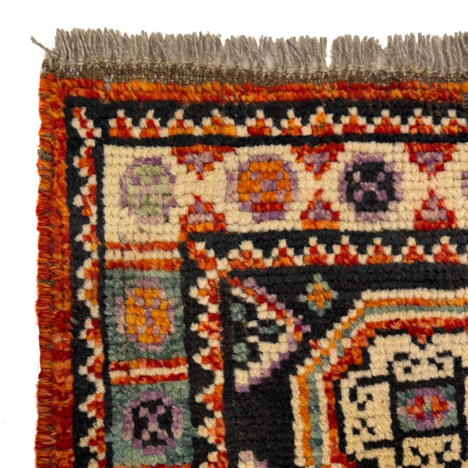 Shirazi Area Rug Handmade Red Medallion 3x5 ft