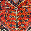 Shirazi Area Rug Handmade Red Medallion 3x5 ft