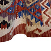Handmade Multi Kilim Geometric 10' Runner