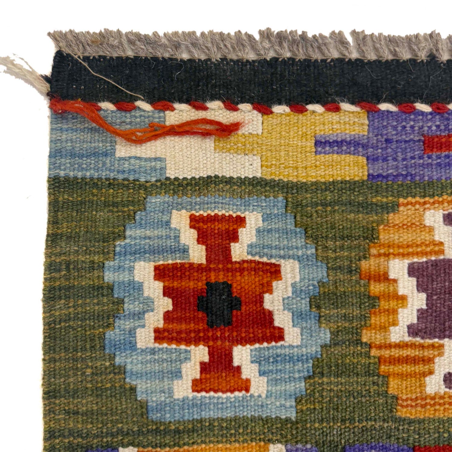 Handmade Multi Kilim Geometric 4x7 ft