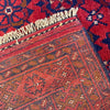 Khal Mohammadi Rug Handmade Red 3x5 ft
