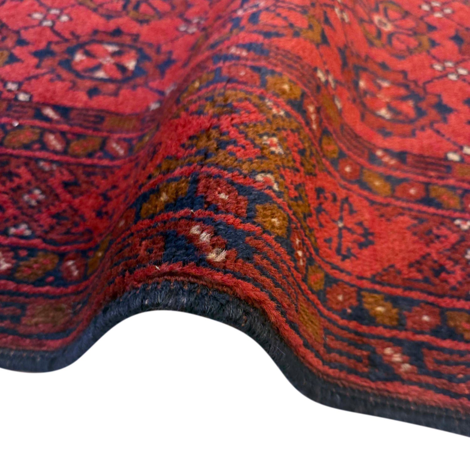 Khal Mohammadi Rug Handmade Red 3x5 ft