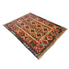 Handmade Multi Kilim Geometric 5x8 ft