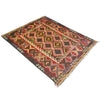 Handmade Multi Kilim Geometric 5x8 ft