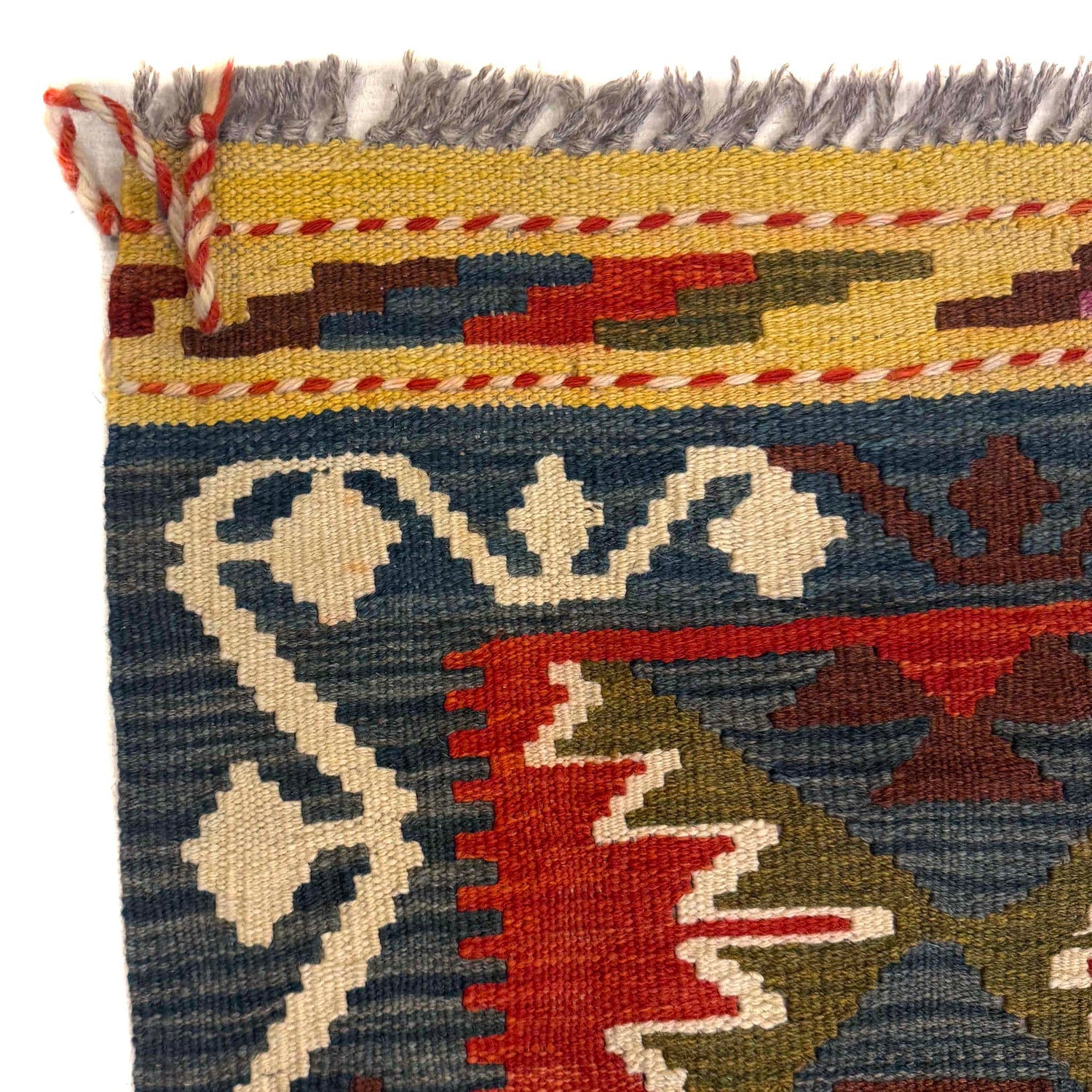 Handmade Multi Kilim Geometric 5x8 ft