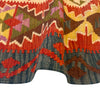 Handmade Multi Kilim Geometric 5x8 ft