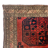 Patchwork Area Rug Handmade Multi Geometric 4x6 ft