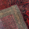 Patchwork Area Rug Handmade Multi Geometric 4x6 ft