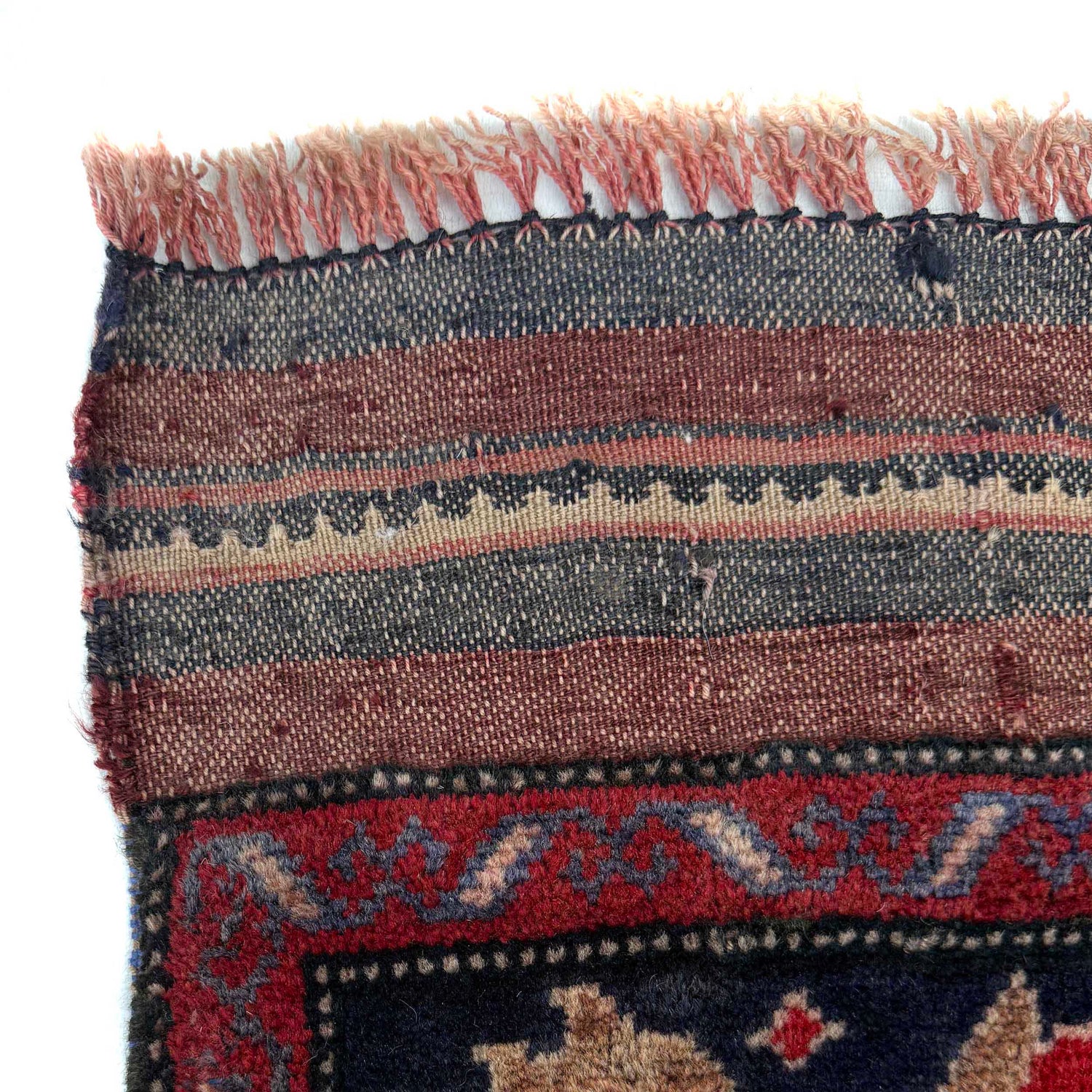 Baluchi Rug Handmade Multi Geometric 4x6 ft