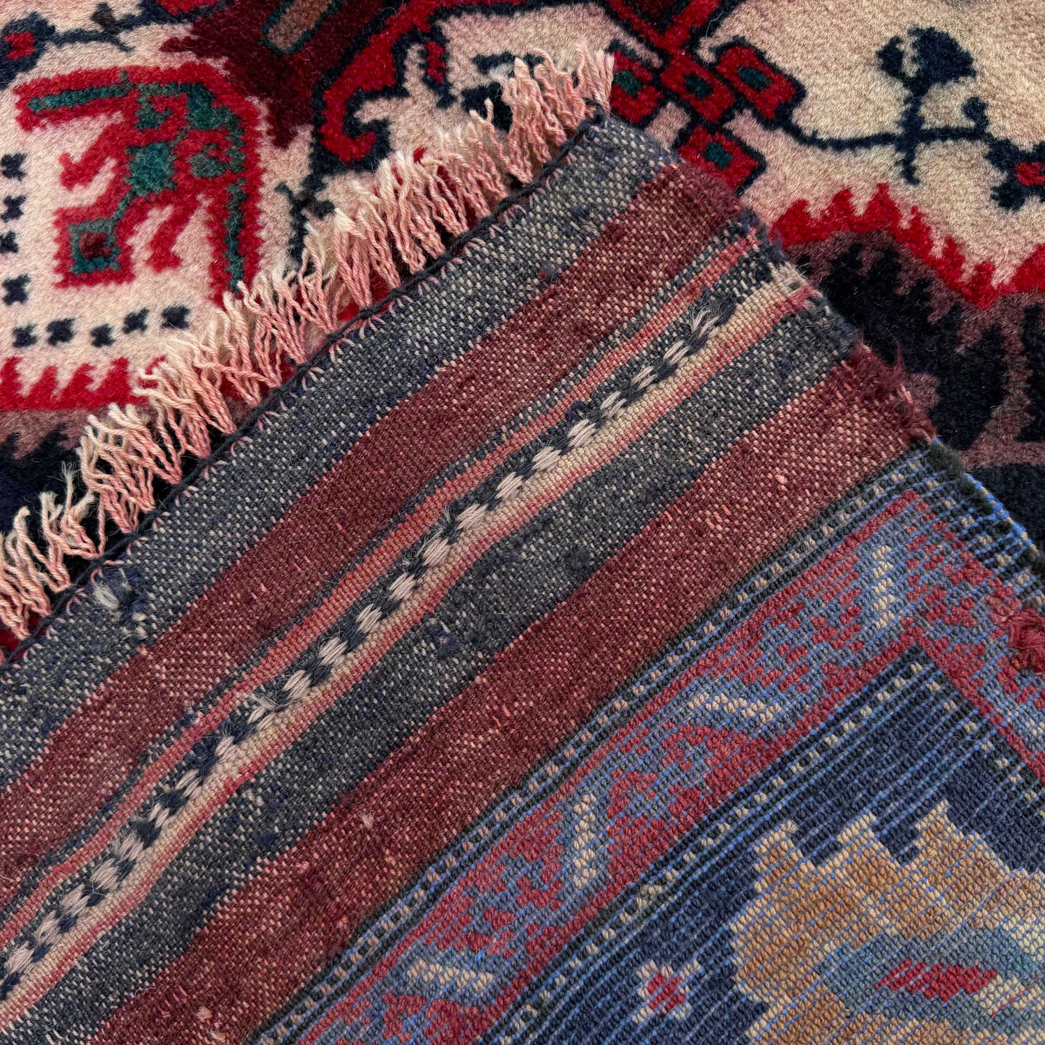 Baluchi Rug Handmade Multi Geometric 4x6 ft