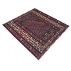 Maliki Kilim Area Rug Handmade Multi Floral 4x4 ft