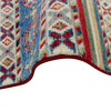 Khurjeen Runner Handmade Multi Curvilinear 6' Runner