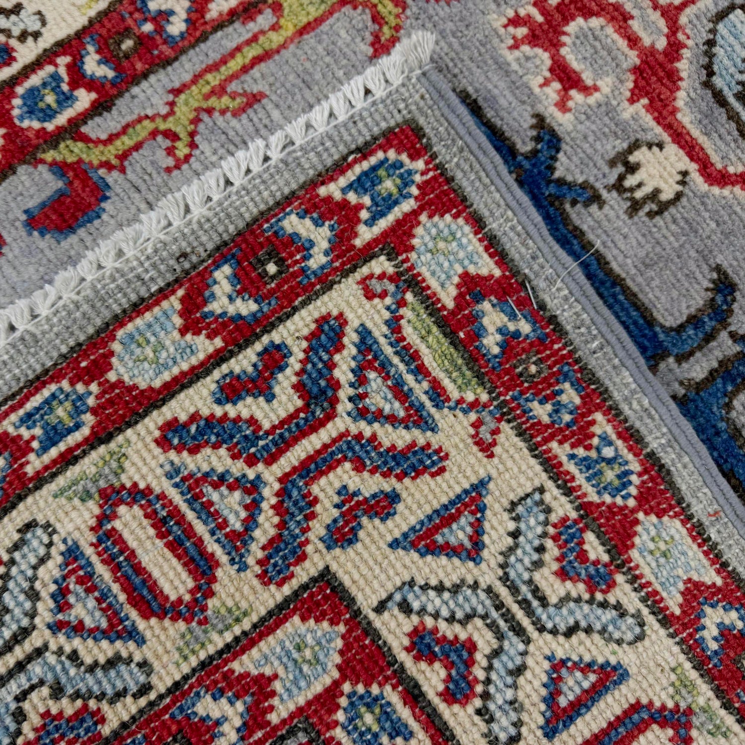 Kazak Rug Handmade Multi Medallion 6' Runner