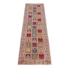 Bakhtiar Runner Handmade Pink Floral 10' Runner