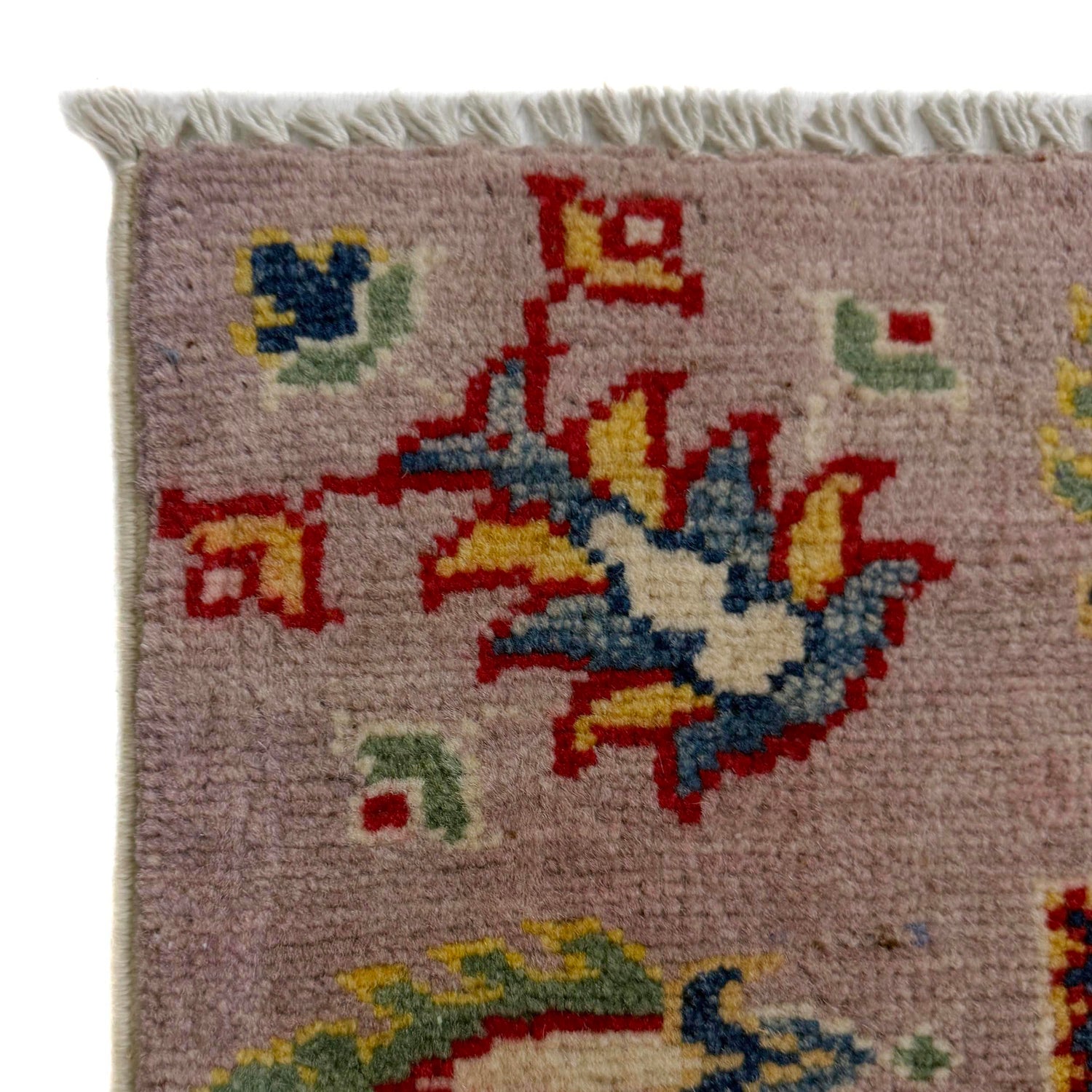 Bakhtiar Runner Handmade Pink Floral 10' Runner