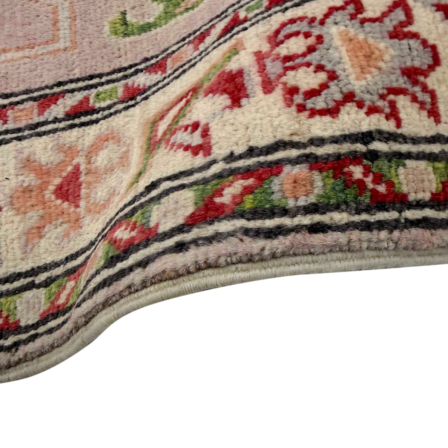 Kazak Rug Handmade Multi Medallion 10' Runner