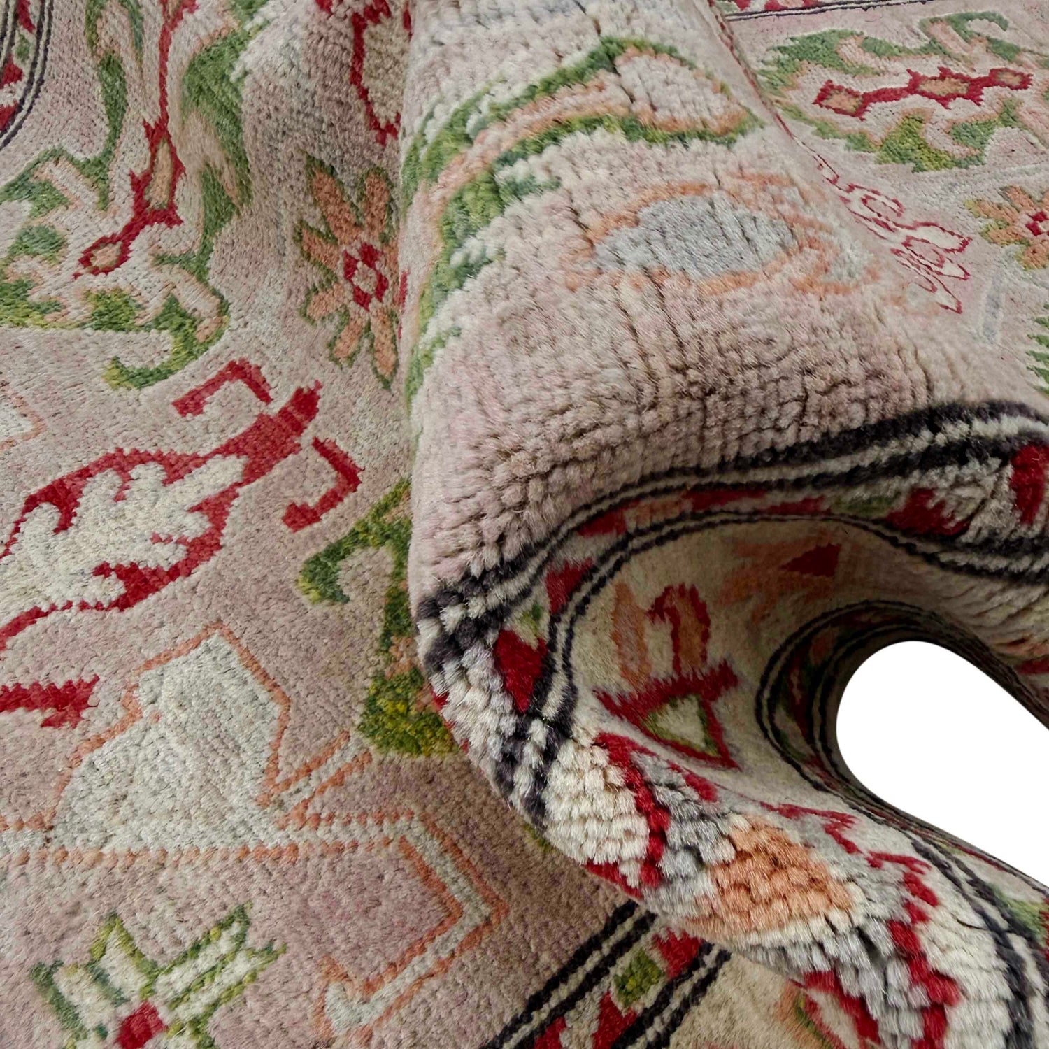 Kazak Rug Handmade Multi Medallion 10' Runner