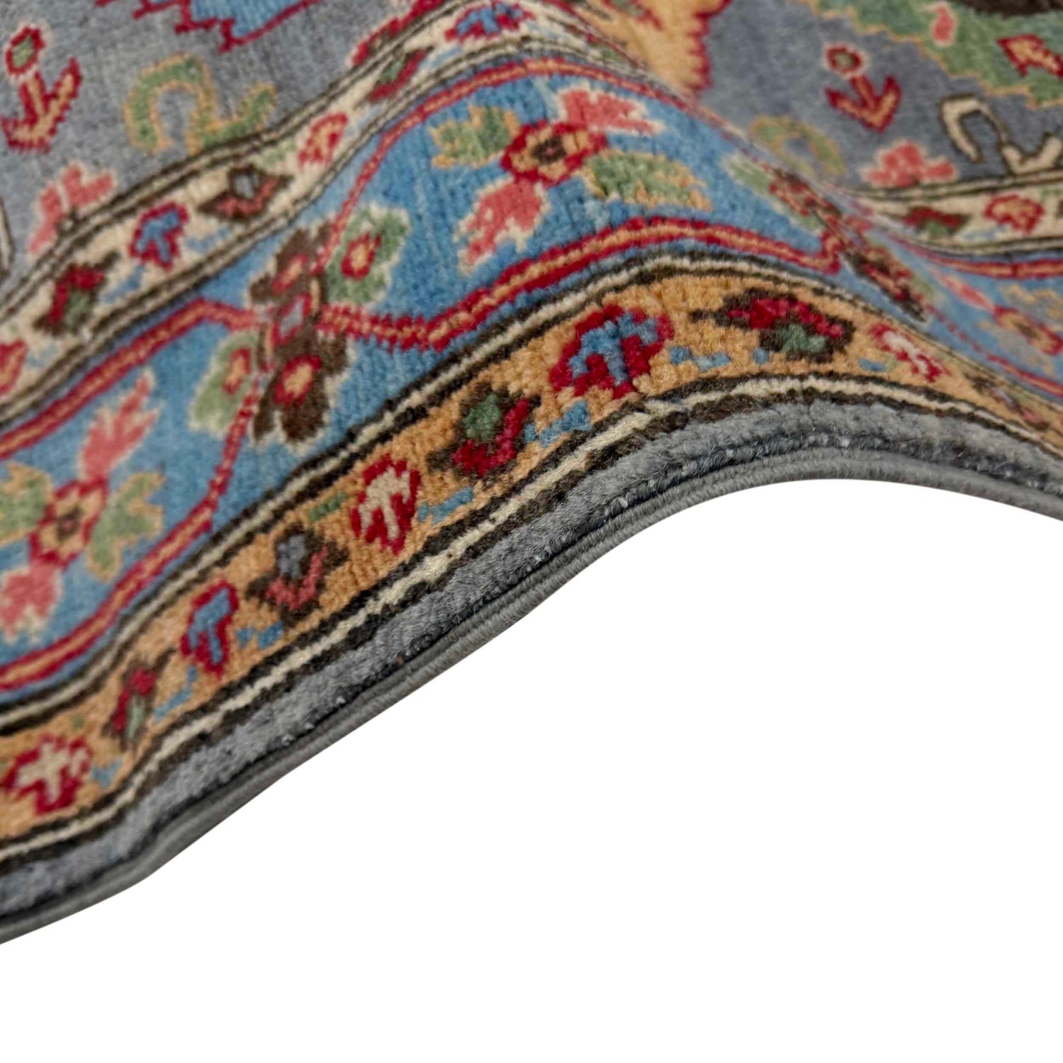 Waziri Runner Rug Handmade Multi Medallion 10' Runner