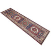 Kazak Rug Handmade Multi Medallion 10' Runner