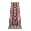 Kazak Rug Handmade Red Medallion 10' Runner