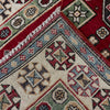 Kazak Rug Handmade Red Medallion 10' Runner
