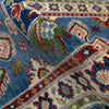 Kazak Rug Handmade Blue Medallion 6' Runner