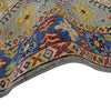 Kazak Rug Handmade Gray Medallion 10' Runner
