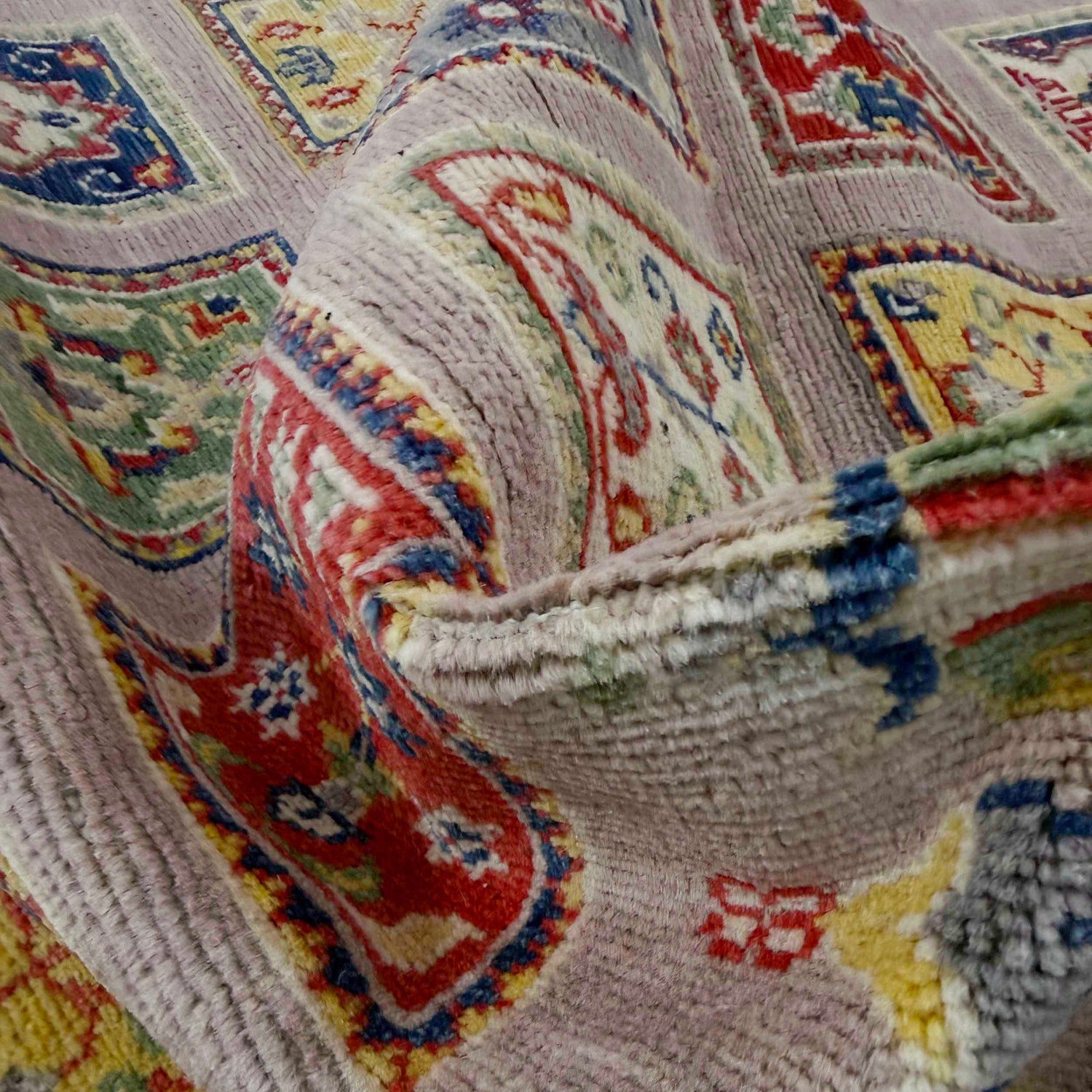 Bakhtiar Runner Handmade Pink Floral 10' Runner