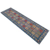 Bakhtiar Runner Rug Handmade Blue Floral 10' Runner