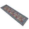 Bakhtiar Runner Rug Handmade Blue Floral 10' Runner