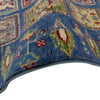 Bakhtiar Runner Rug Handmade Blue Floral 10' Runner