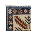 Kazak Rug Handmade Blue Medallion 10' Runner