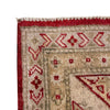 Kazak Rug Handmade Red Medallion 7x10 ft