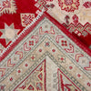 Kazak Rug Handmade Red Medallion 7x10 ft