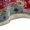Kazak Rug Handmade Beige Medallion 7x10 ft