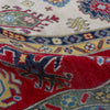 Kazak Rug Handmade Beige Medallion 7x10 ft