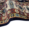 Kazak Rug Handmade Blue Medallion 7x10 ft